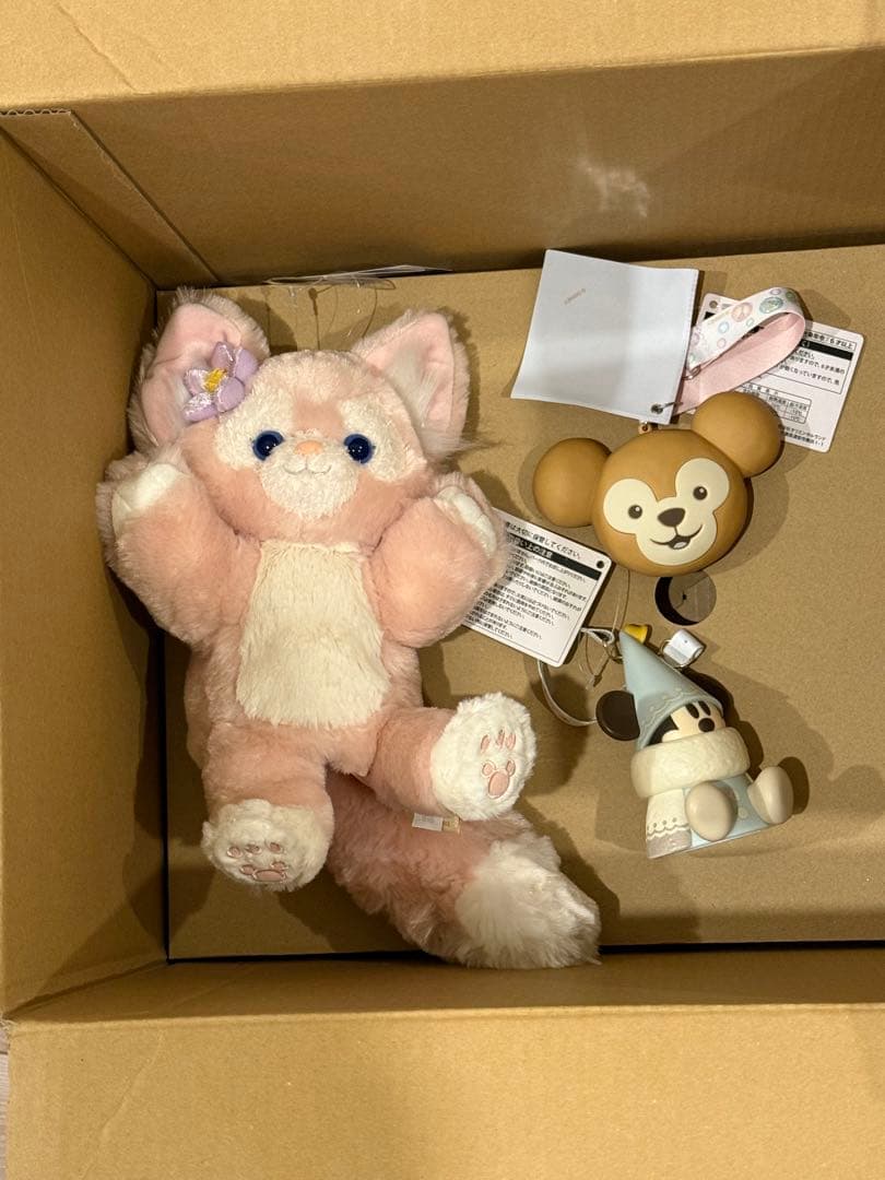 リーナベルとお菓子ケースセット　ダッフィーとリルリンリン