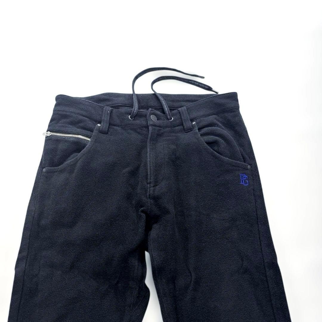 パーリーゲイツ　ジョガーパンツ　ウエストコード　スウェット　ブラック　4/M