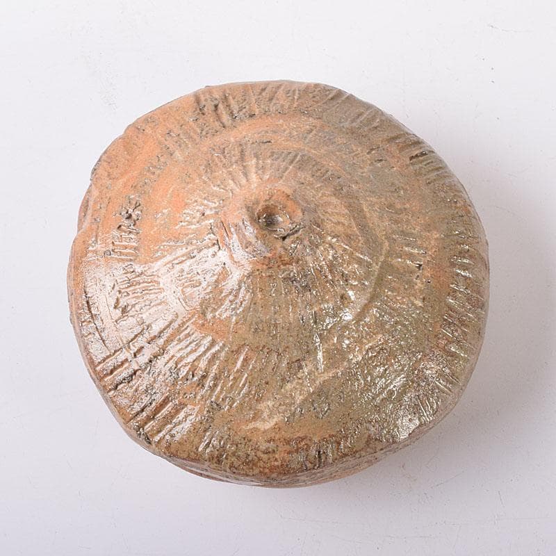 茶道具　楽山窯　十一代空権　長岡住右衛門作　出雲香合　共布　共箱　V　R8433