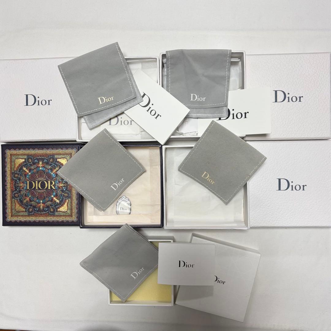 ディオール　アクセサリーケース　保存袋　空箱　5個セット