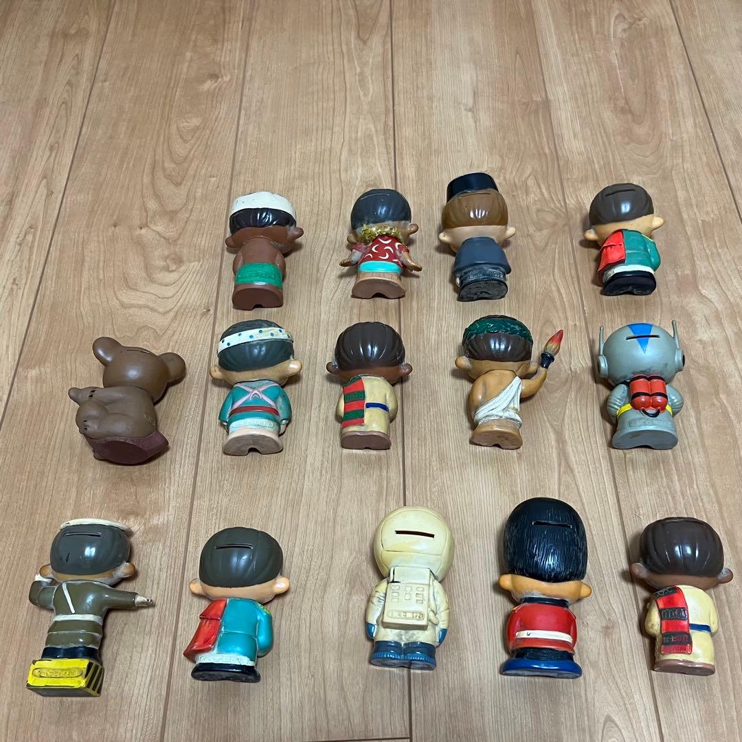 富士銀行　ぼくちゃん　ソフビ14体セット