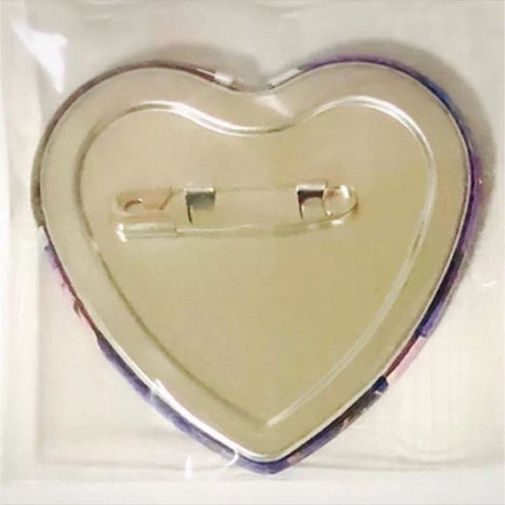 新品★あんスタ★UNDEAD【朔間零】一番カフェ★ハート型缶バッジ★10点セット