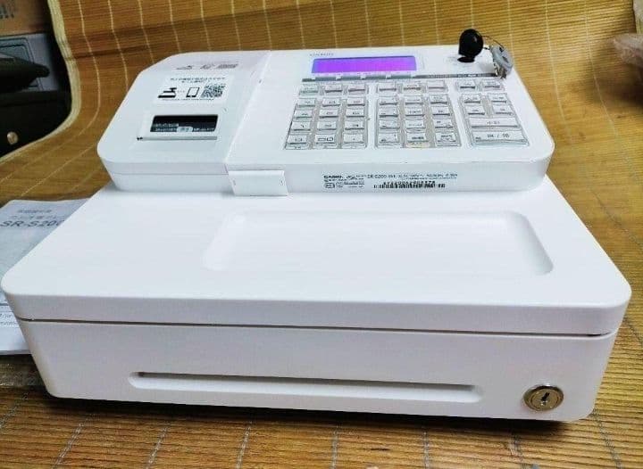 カシオレジスター　SR-S200　最新機種　スマホで設定売上管理　200009