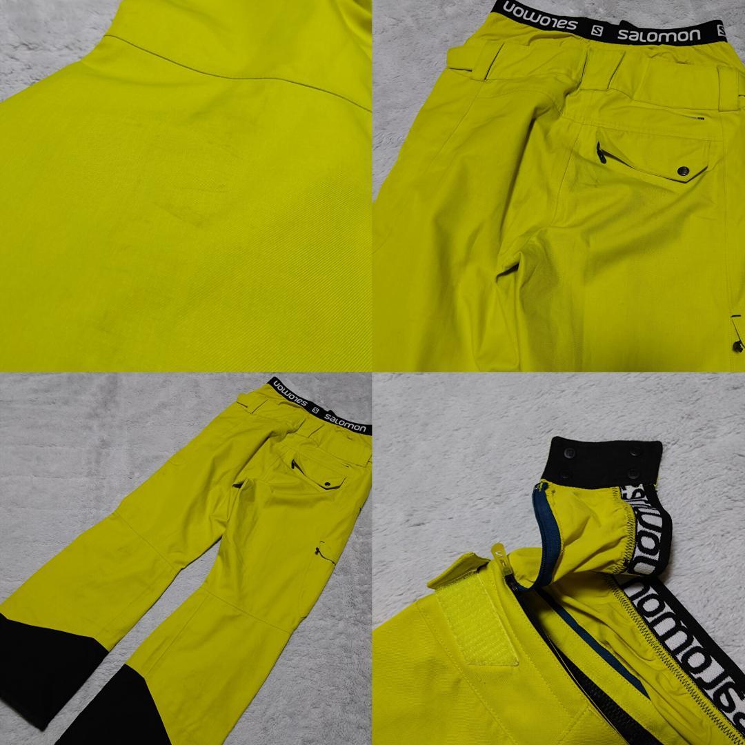 サロモン　スキーウェア上下セット　20K/20ｋ　AdvancedSkin　青黄