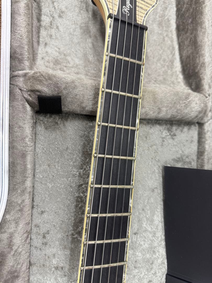 Mayones Regius6 エレキギター 自然木仕上げ ハードケース付