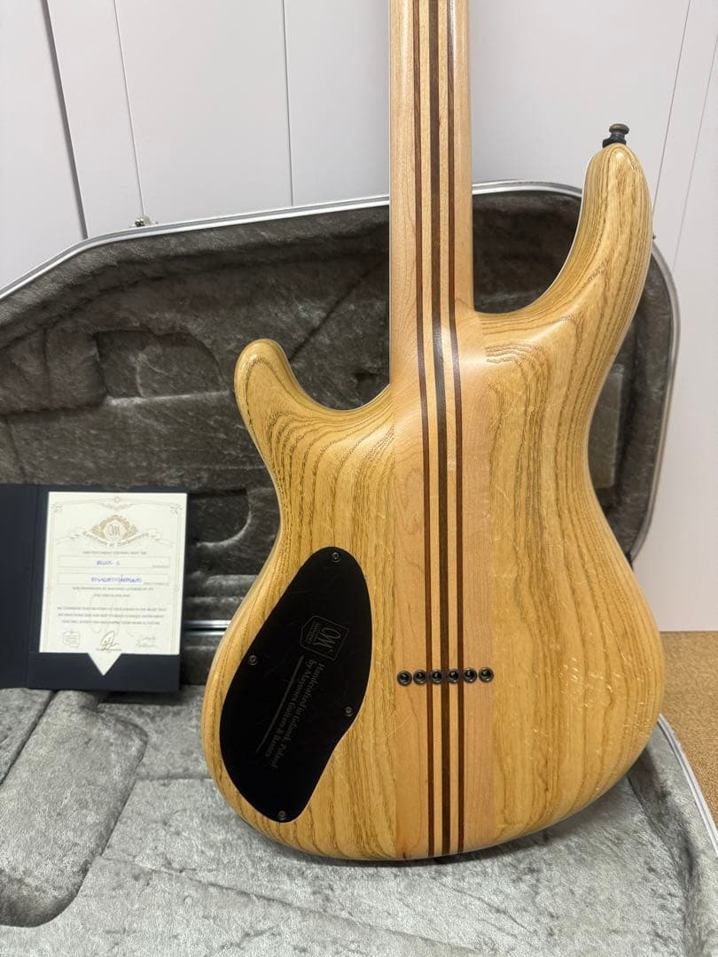 Mayones Regius6 エレキギター 自然木仕上げ ハードケース付
