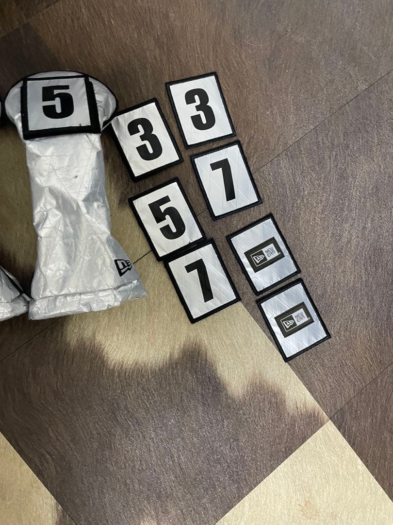 激レア　ニューエラ キャディバック ヘッドカバーフルコンボ