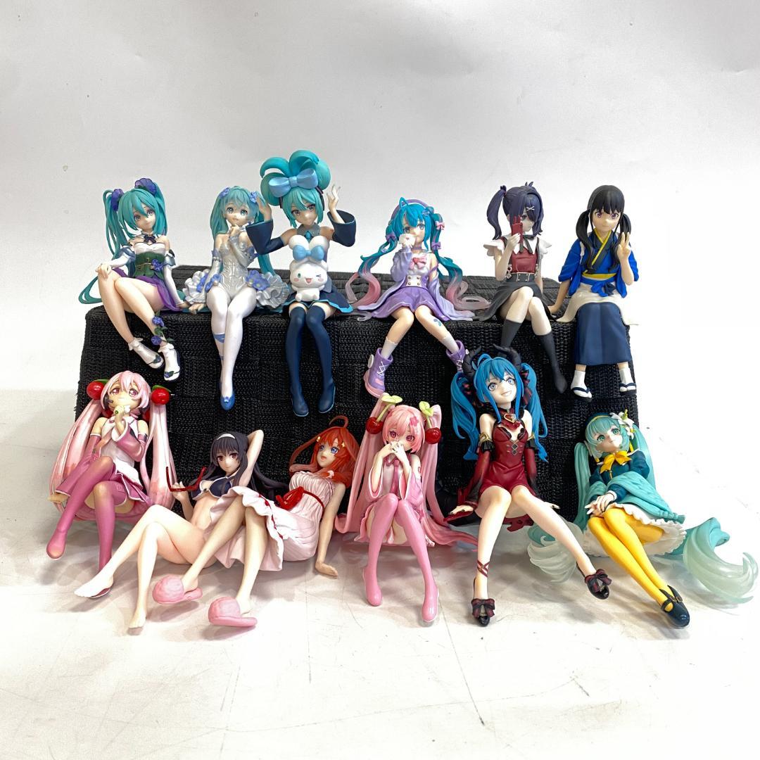 おすわりぬーどるストッパーフィギュア初音ミク桜シナモロール五等分の花嫁他12点