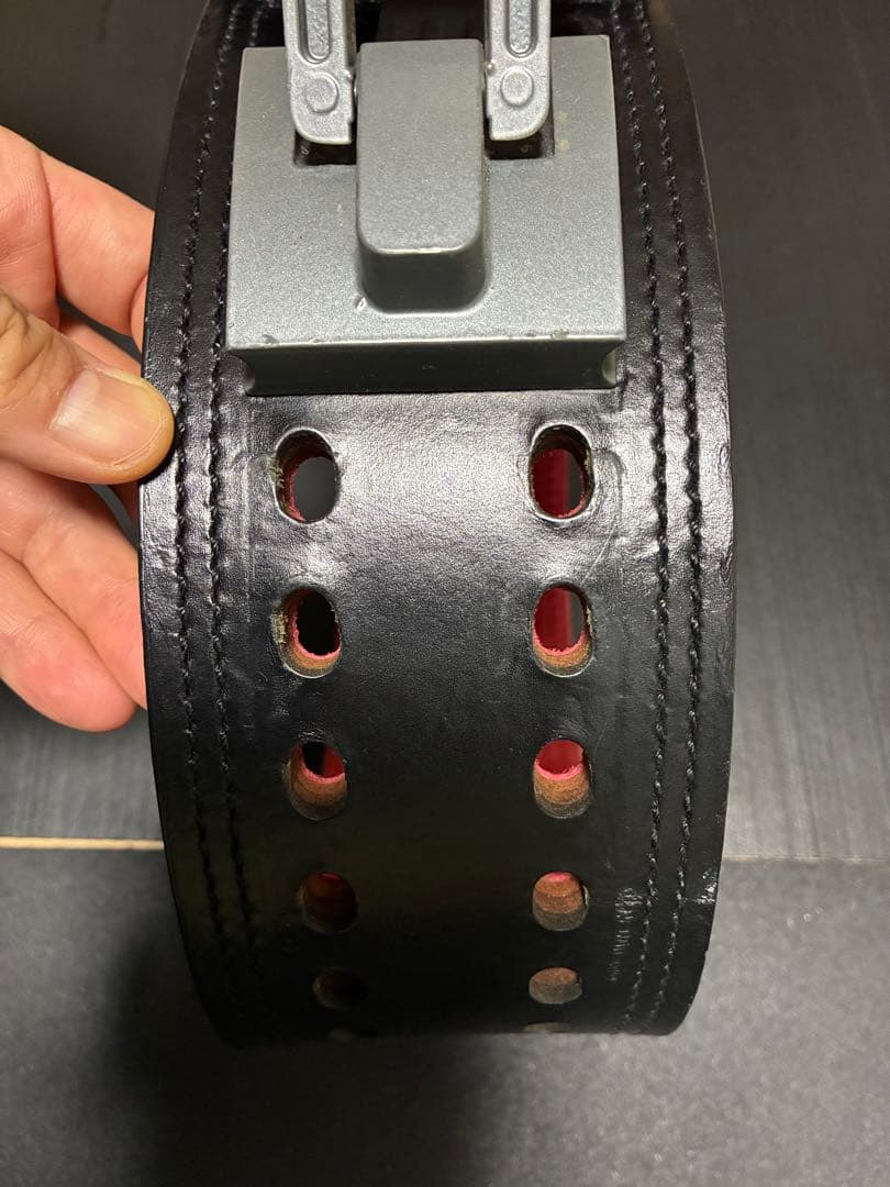 SBD パワーベルト 黒 レザー