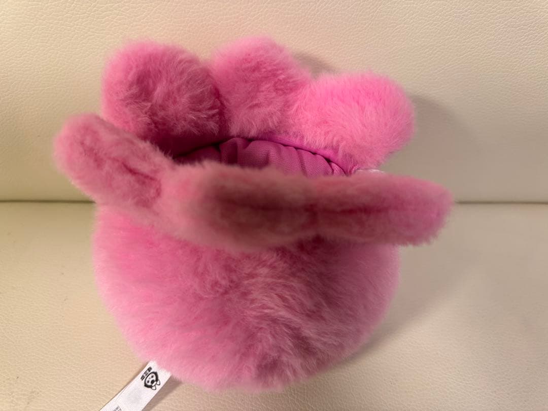 moekaベビスリーイニシャルH+ピンク巾着ぬいぐるみ2個セット