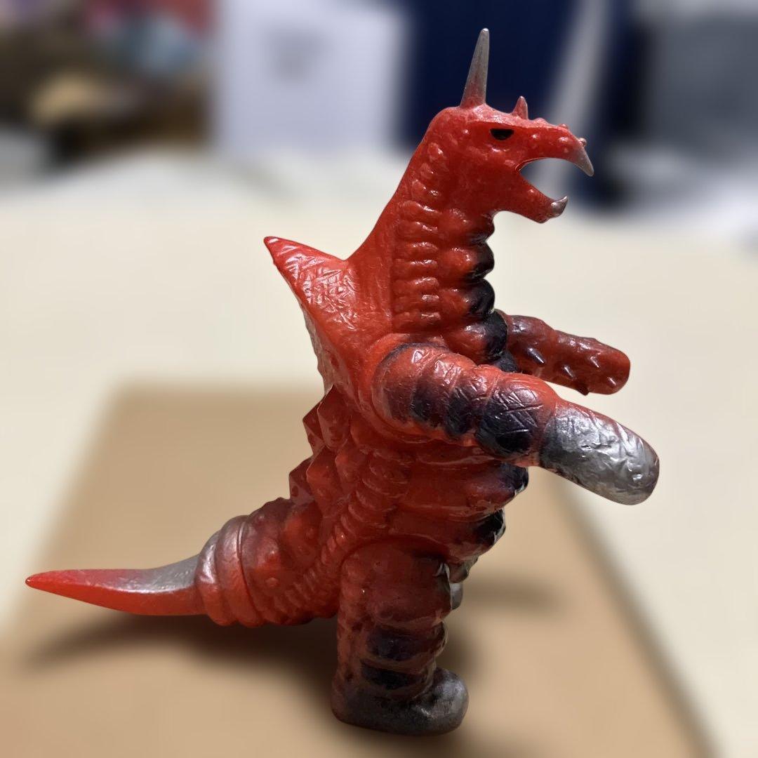 (美品)(激レア) パチ怪獣　バキシム風　無版権　刻印なし　当時物　フィギュア