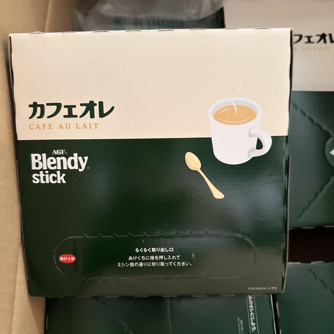 AGF ブレンディ スティック カフェオレ 100本　(5箱)