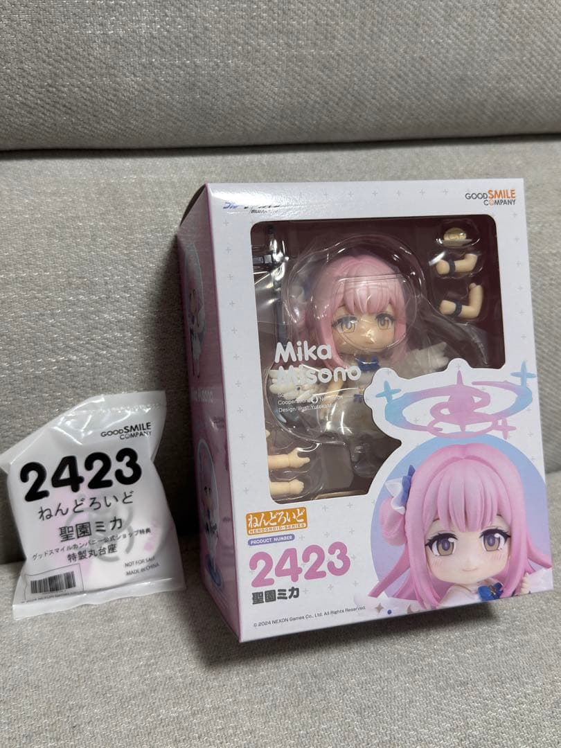 ねんどろいど 聖園ミカ 特典付き