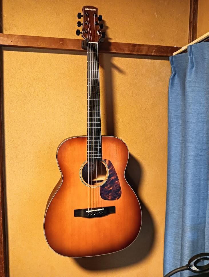 Morris アコースティックギター 　弾きやすい中型F21VS