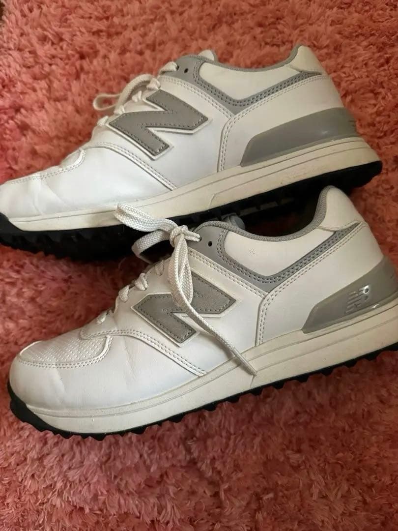 ニューバランス NB ゴルフ UGS574S3 ホワイト　24.5cm