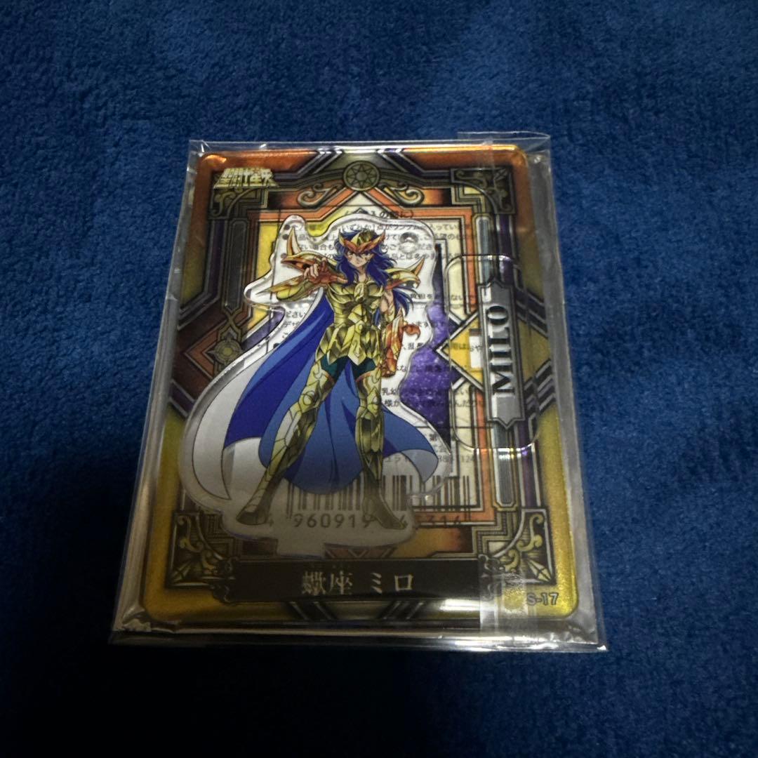 聖闘士星矢ショップ アクリルdeカード　スコーピオンのミロ