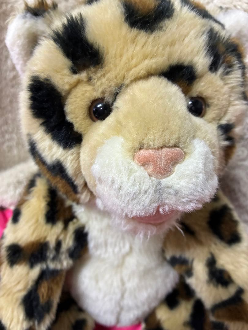 ビルドアベア　ヒョウ　ぬいぐるみ　美品