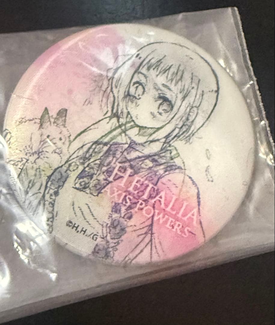 ヘタリア チェンジング缶バッジ バッジ リヒテンシュタイン 