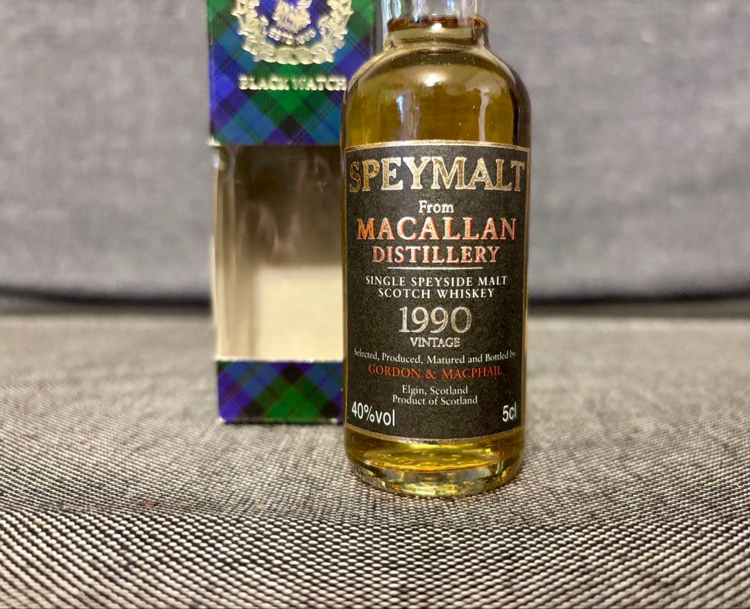 ゴードン&マクファイル　スペイモルト　マッカラン　ミニボトル3本セット　未開封