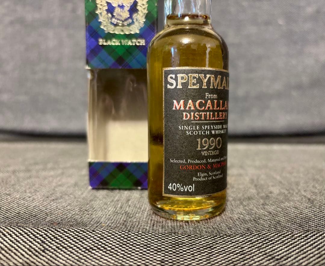 ゴードン&マクファイル　スペイモルト　マッカラン　ミニボトル3本セット　未開封