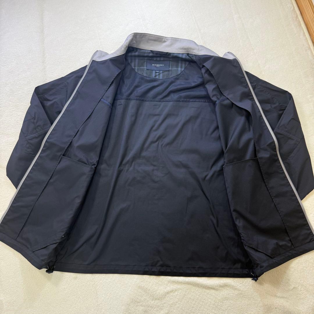 BURBERRY GOLF 刺繍ロゴ ブルゾン ジャケット ダークグレー LL
