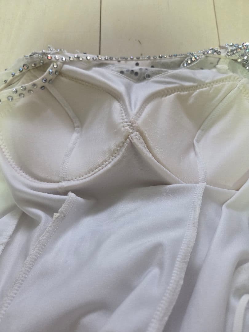 スタンダードドレス ホワイト ボールルーム 社交ダンス