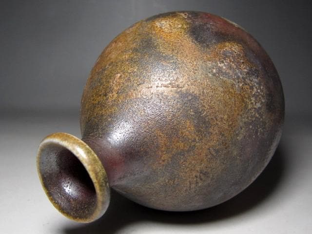 日幡光顕 備前徳利 栞付き 　　　　　　　　v177