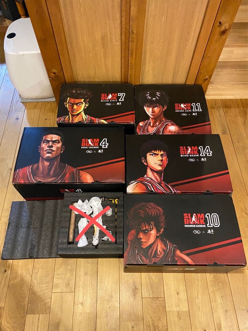 SLAM DUNK スラムダンク GKフィギュア完成品 5体セット