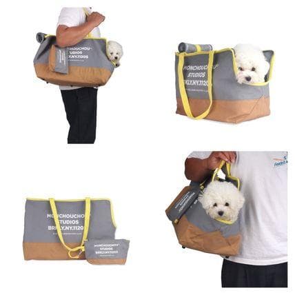 ＊MONCHOUCHOU　キャリーバッグ　L　グレー　＊