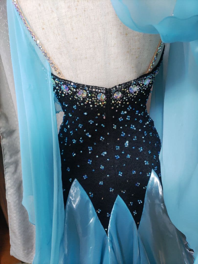 白樺、社交ダンスドレス