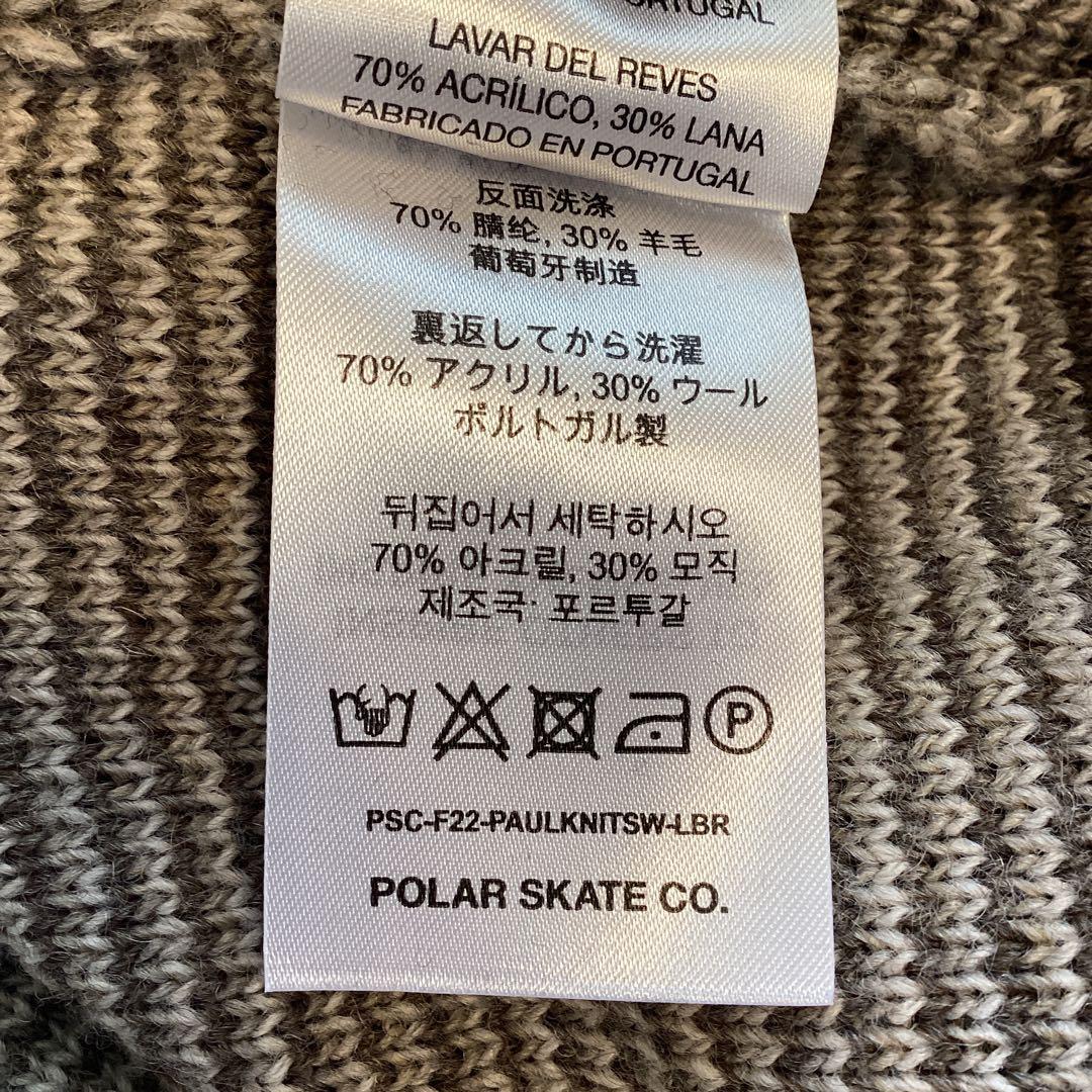 スケートボード Polar Skate Co. Paul Knit Sweater L