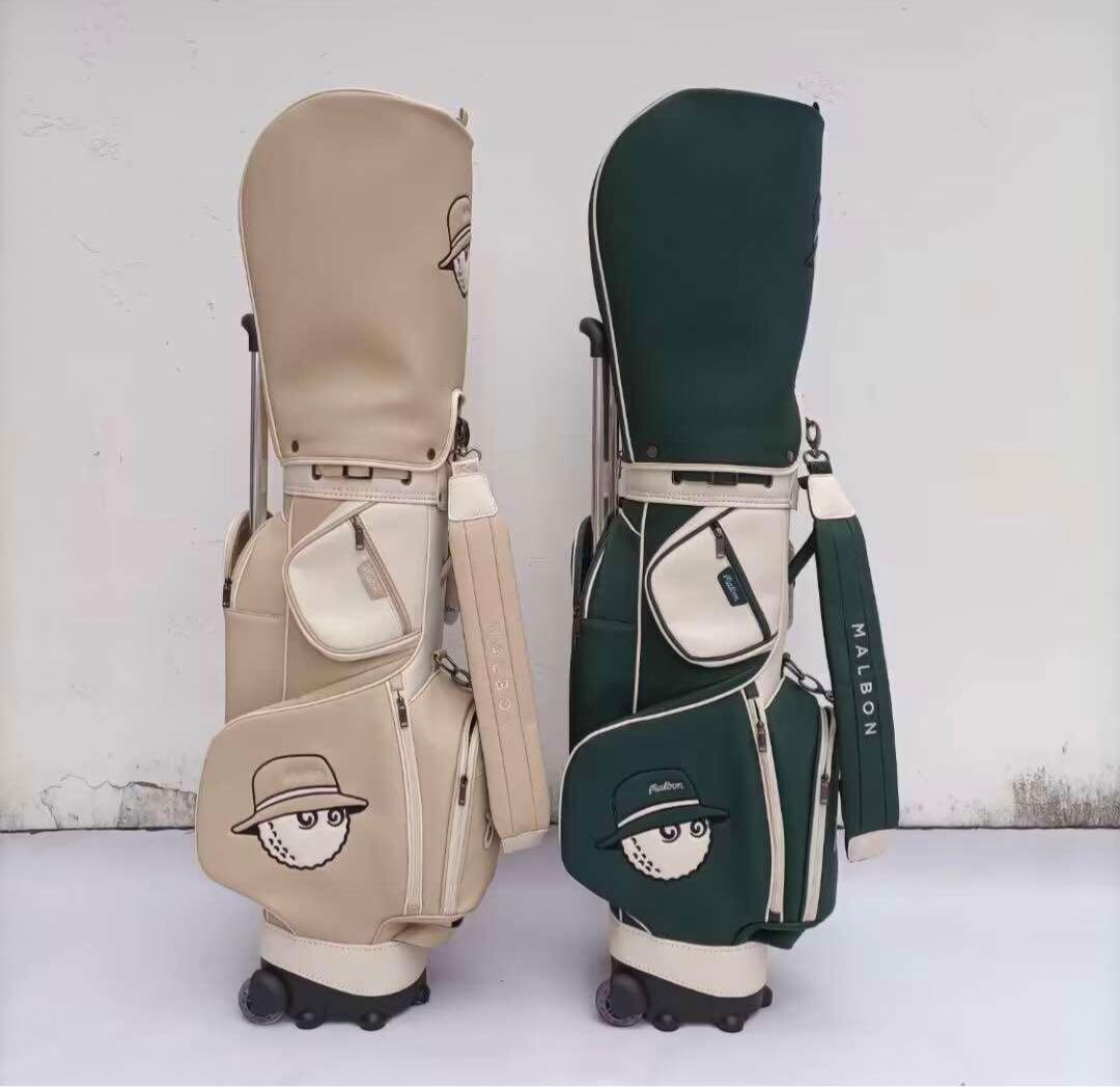 新作 マルボン ゴルフ キャディバッグ キャスター型 新品