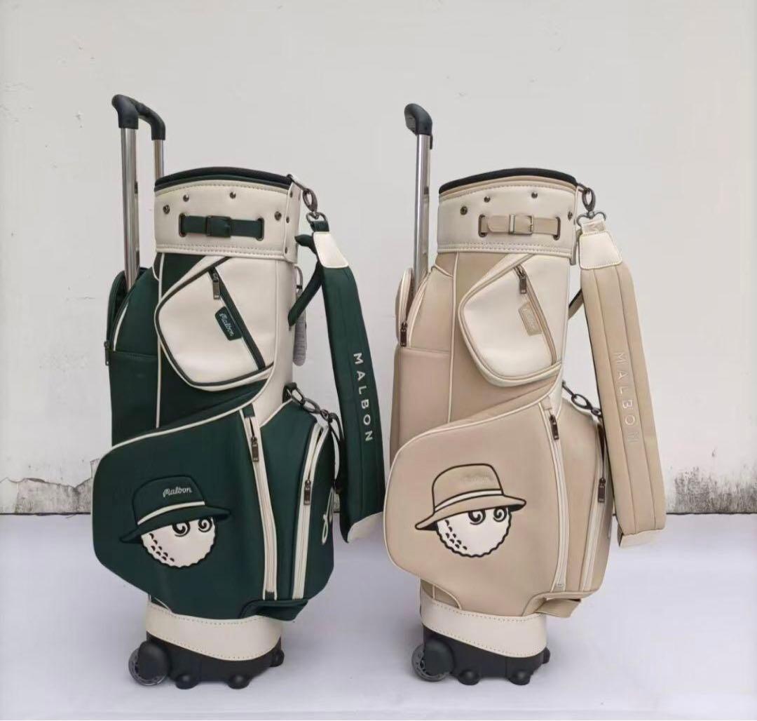 新作 マルボン ゴルフ キャディバッグ キャスター型 新品