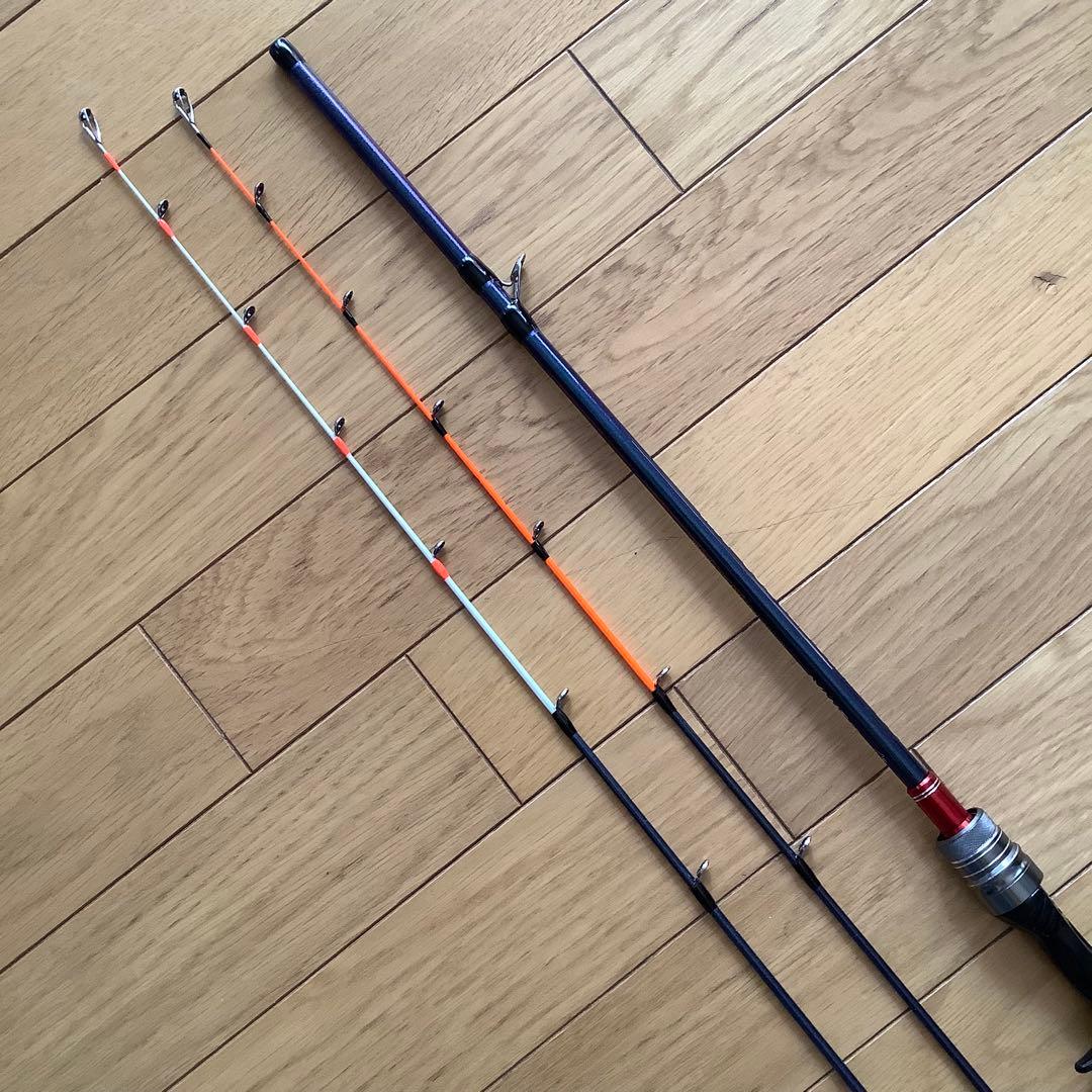 タイラバ　イカメタル1.65m 2WAYロッド&デジタルカウンター付ベイトリール