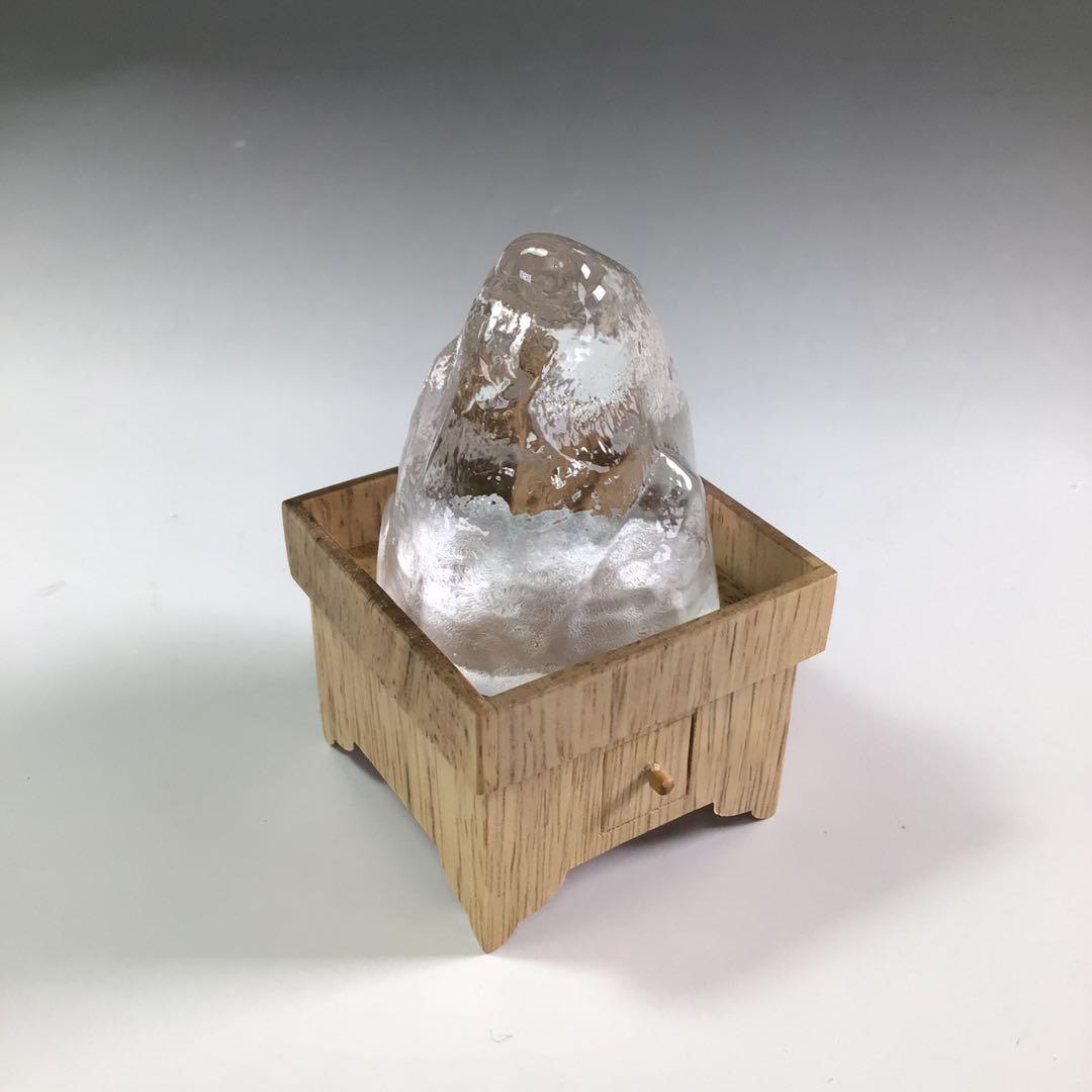 Ｐ９５８　香合　『石津外記造』『氷室香合』　共箱　茶道具