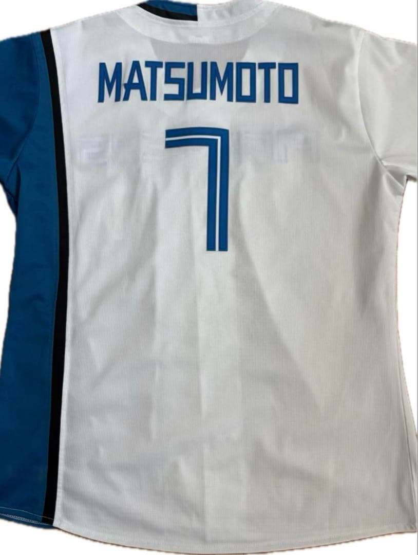 美品未着用　北海道日本ハムファイターズ 松本剛　レプリカユニフォーム