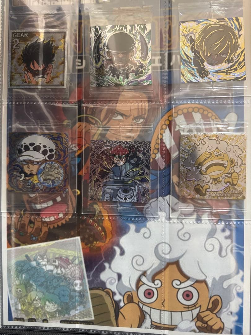 新品未開封！ワンピースウエハース全弾1〜13弾プラス限定６枚　自力コンプリート！