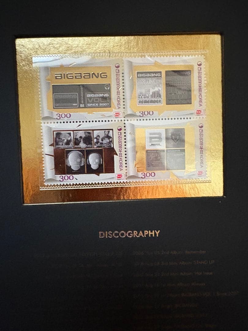 コレクション BIGBANG STAMPS