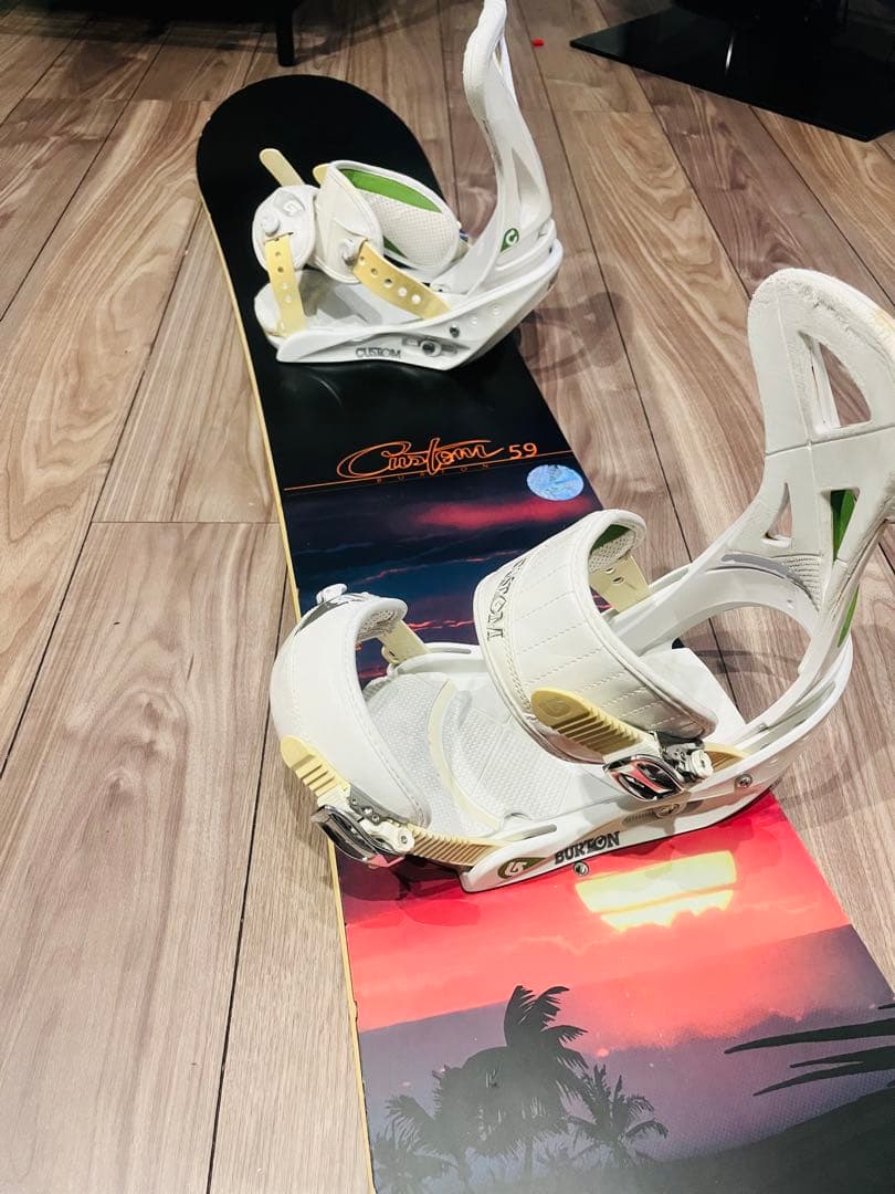 Burton 159cm ボード ビンディング、ブーツケースセット