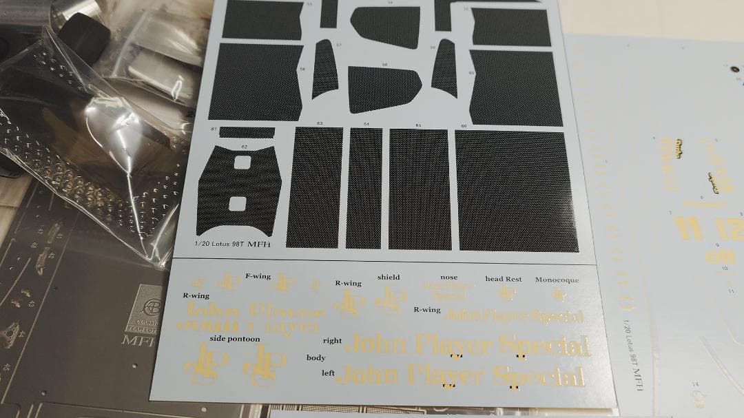 の*み様 モデルファクトリーヒロ　LOTUS 98T 1/20