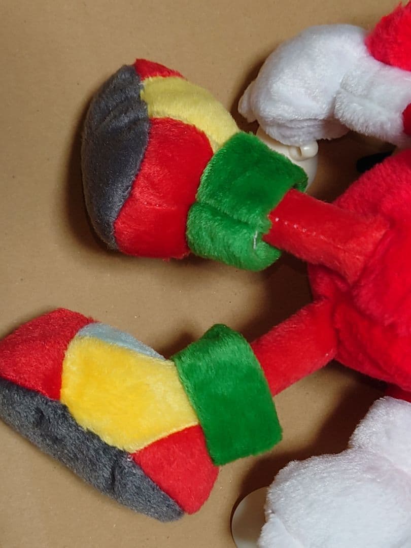 ソニック　ジャンボセガソニックぬいぐるみ　ナックルズ　1995年