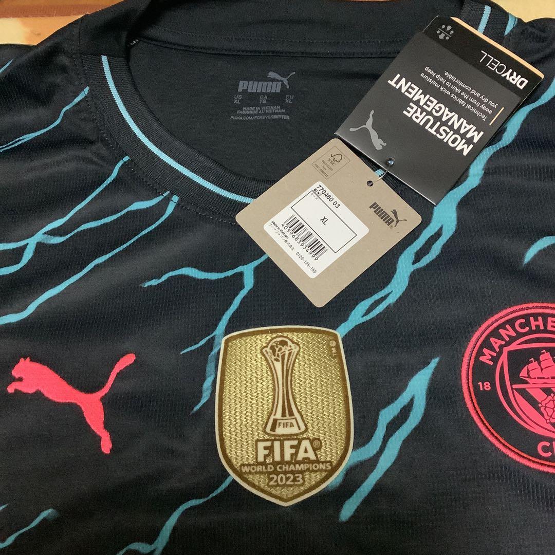 マンチェスターシティ23-24 A XL CWCパッチ付 フォーデン 47 新品