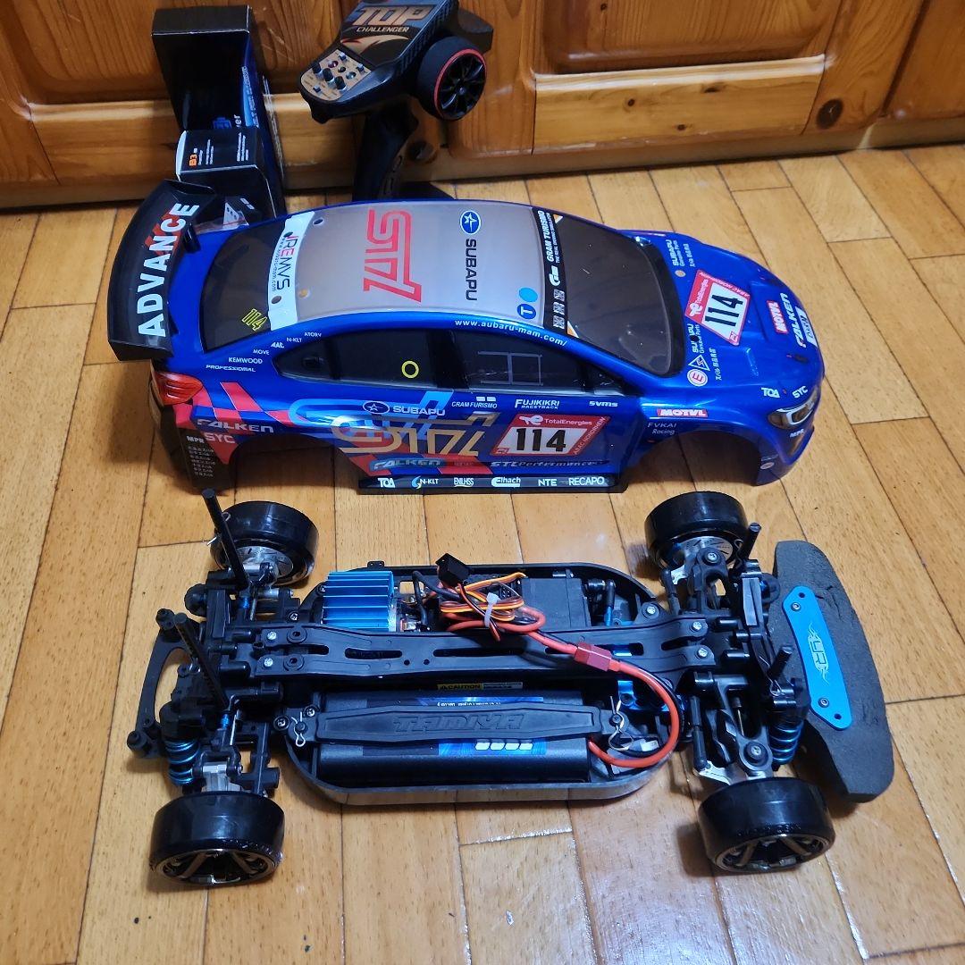 タミヤ ドリフト ラジコン フルセット　TT01　　新　ラリー　ボディ　tt02