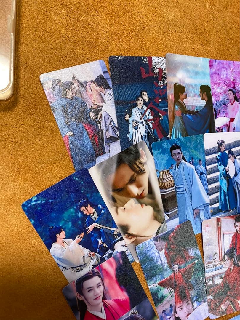 山河令　張哲瀚  龔俊　ドラマ名場面カード30枚　プラケース付き