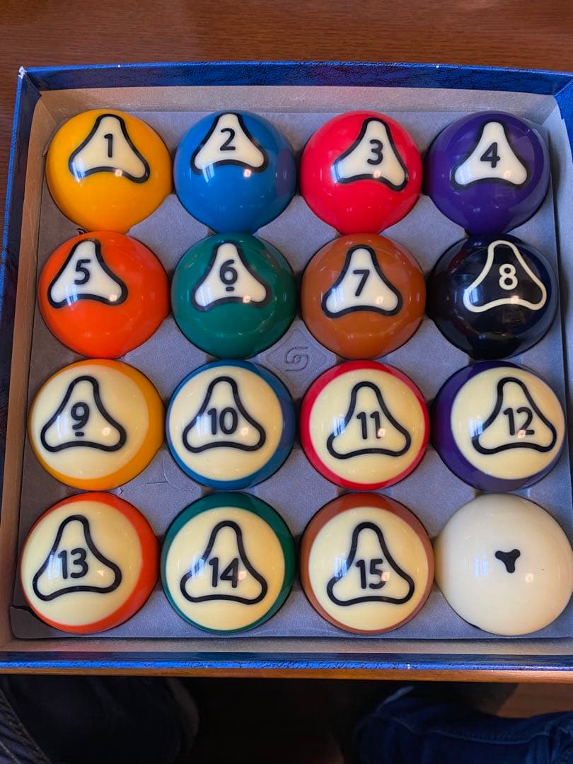 ダイナスフィア　ビリヤードボールセット