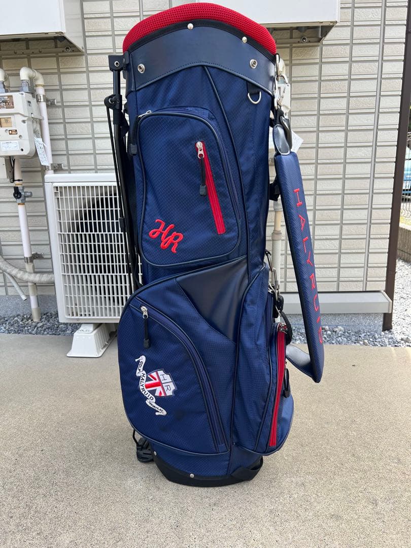 HALYRUID　スタンド式キャディーバック　ネイビー