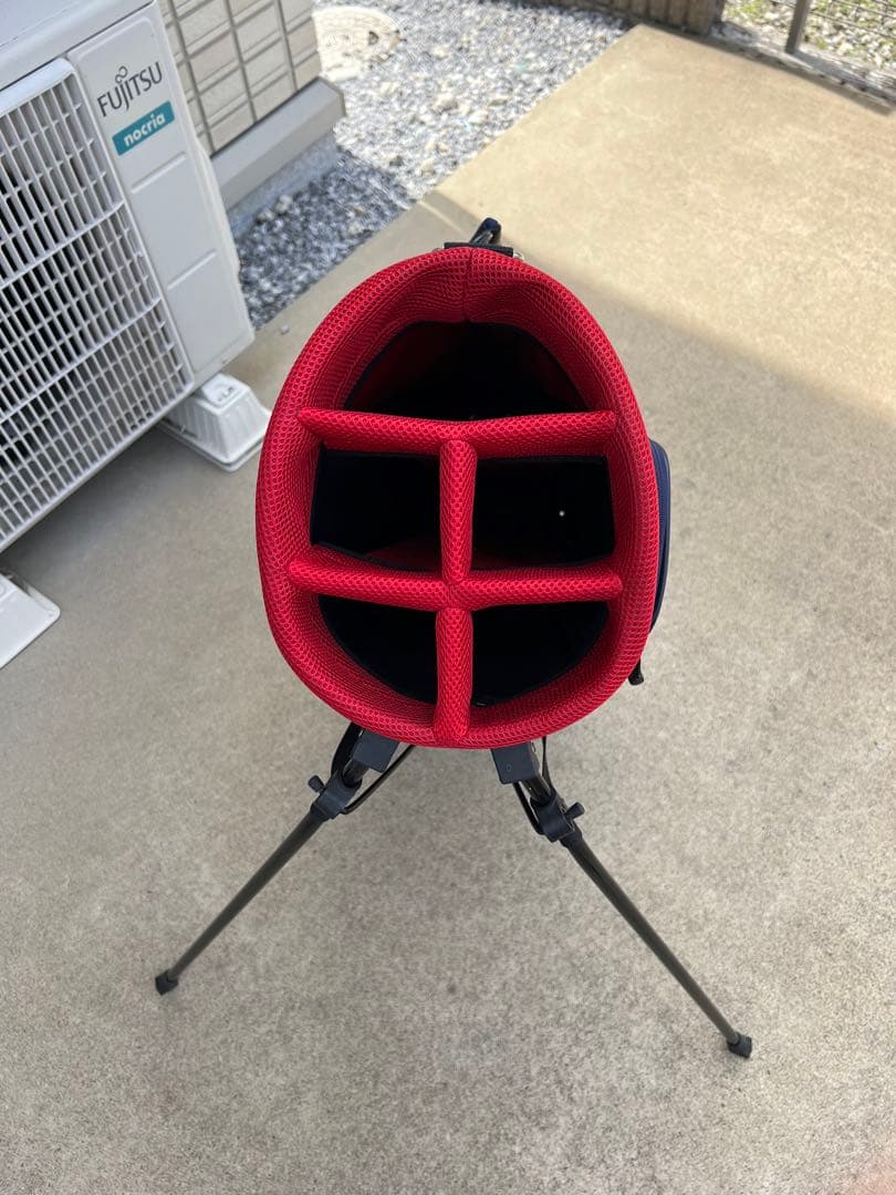 HALYRUID　スタンド式キャディーバック　ネイビー