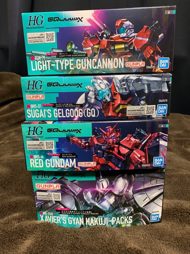 HGガンプラ 4モデルセット