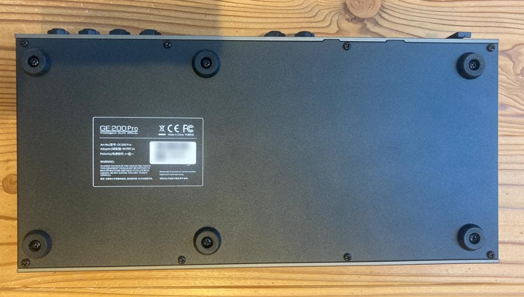 【超美品】MOOER GE 200 Pro（2025年12月購入・おまけ付）