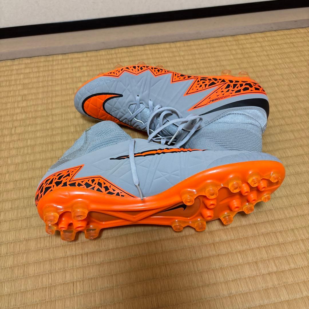 正月セール！　Nike ハイパーヴェノムAG グレー/オレンジ